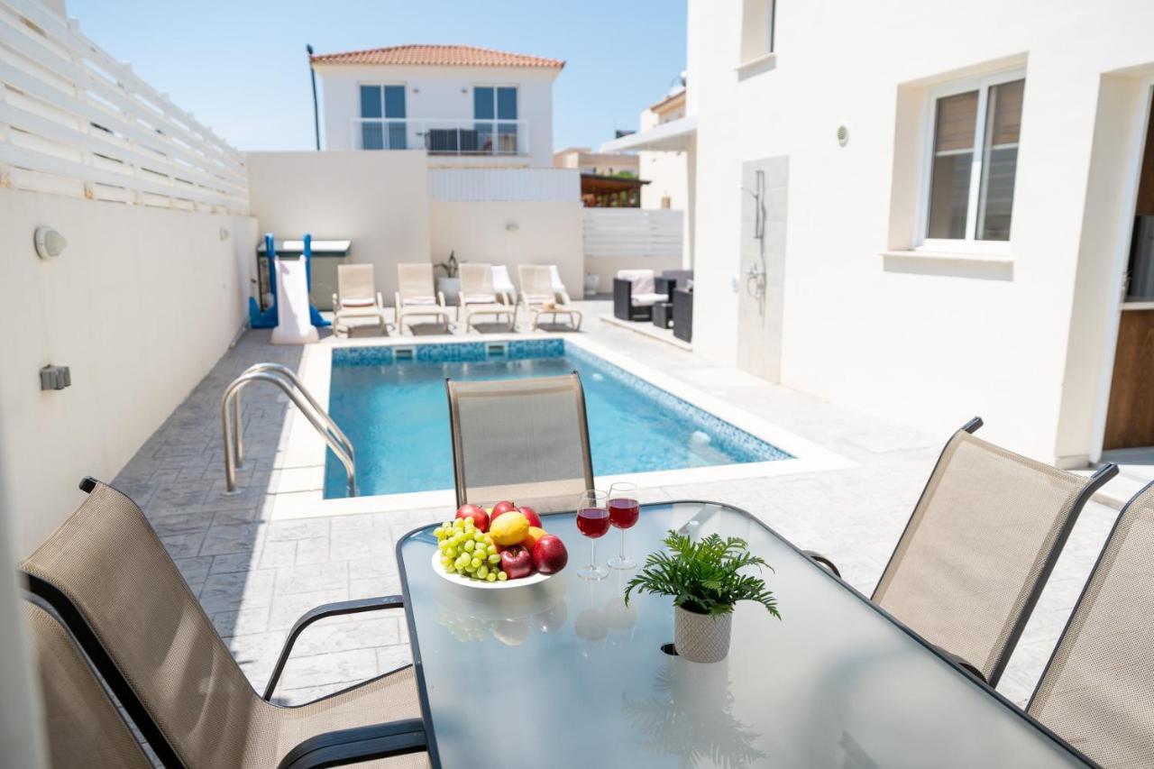 Dafni Villa Ekaterina 3 Bdrm بروتاراس المظهر الخارجي الصورة